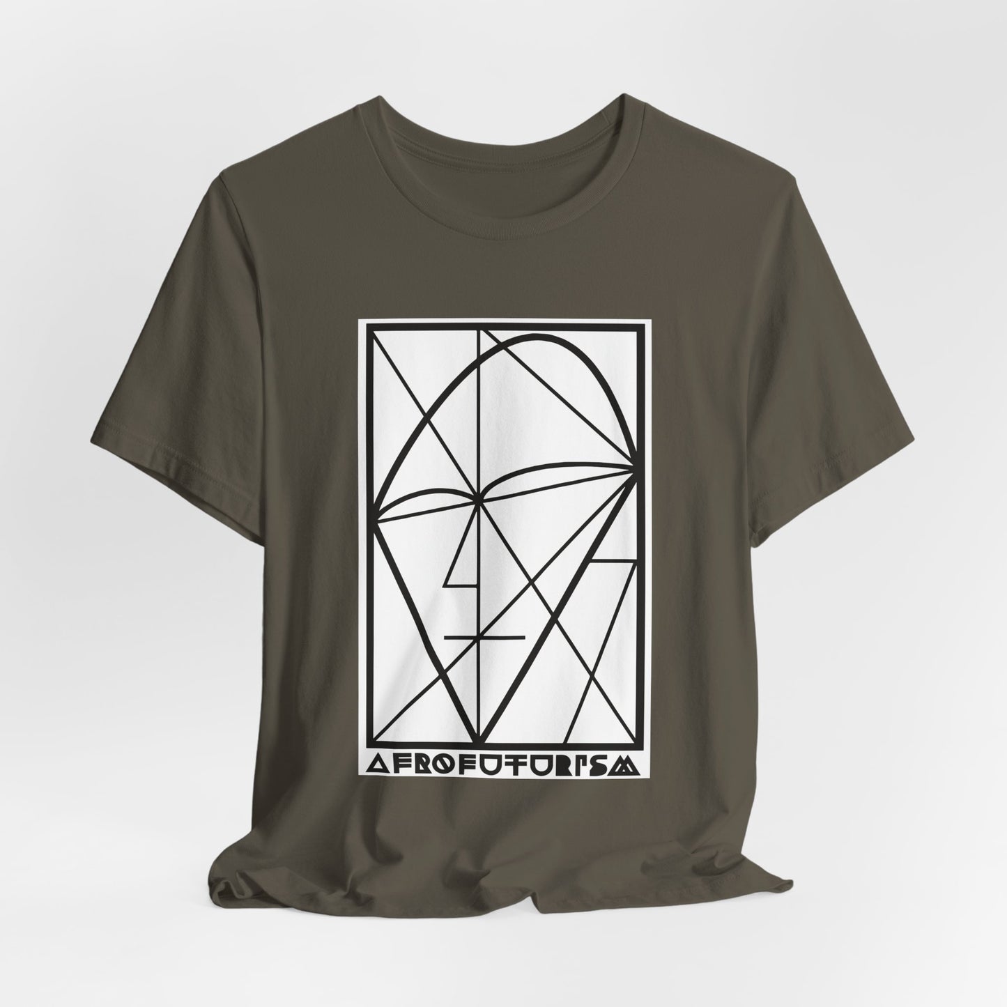 Afrofuturism Unisex Jersey Short Sleeve Tee