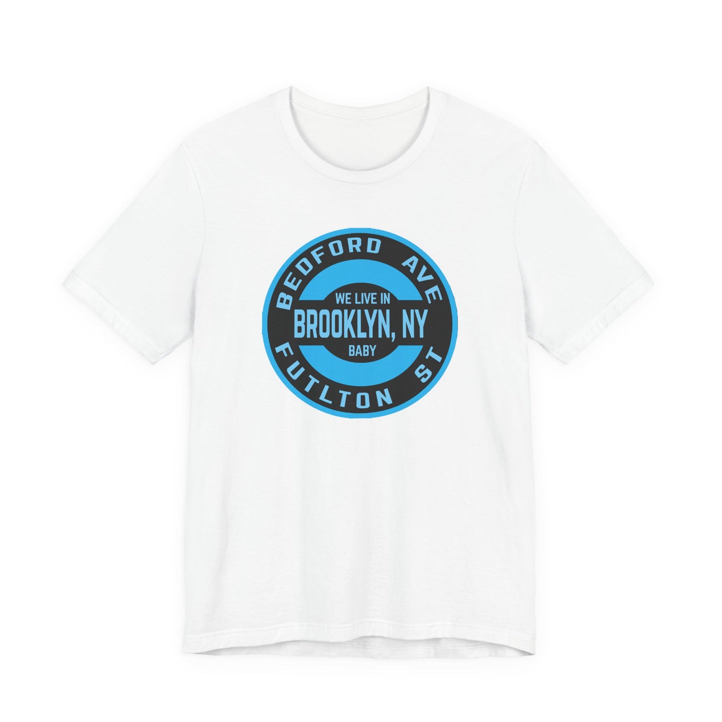 Brooklyn, NY - Blue - Unisex Jersey Short Sleeve Tee