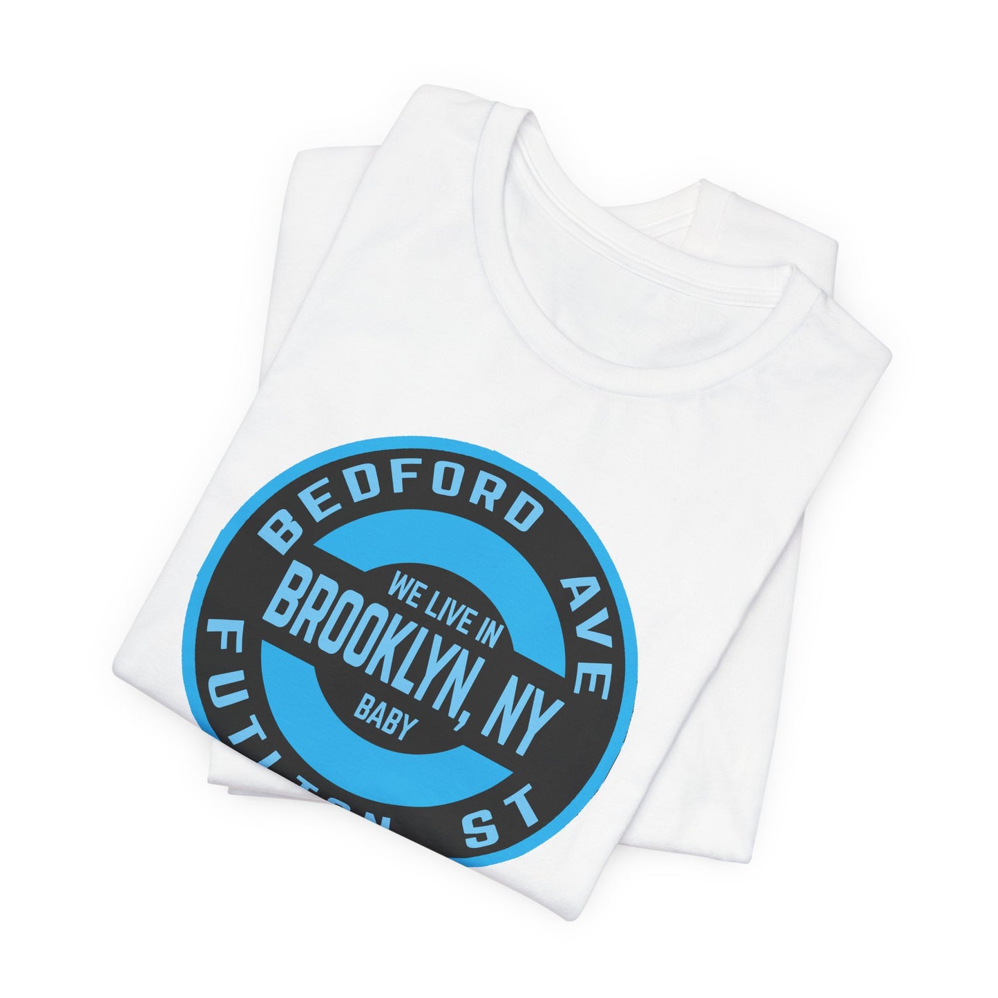 Brooklyn, NY - Blue - Unisex Jersey Short Sleeve Tee