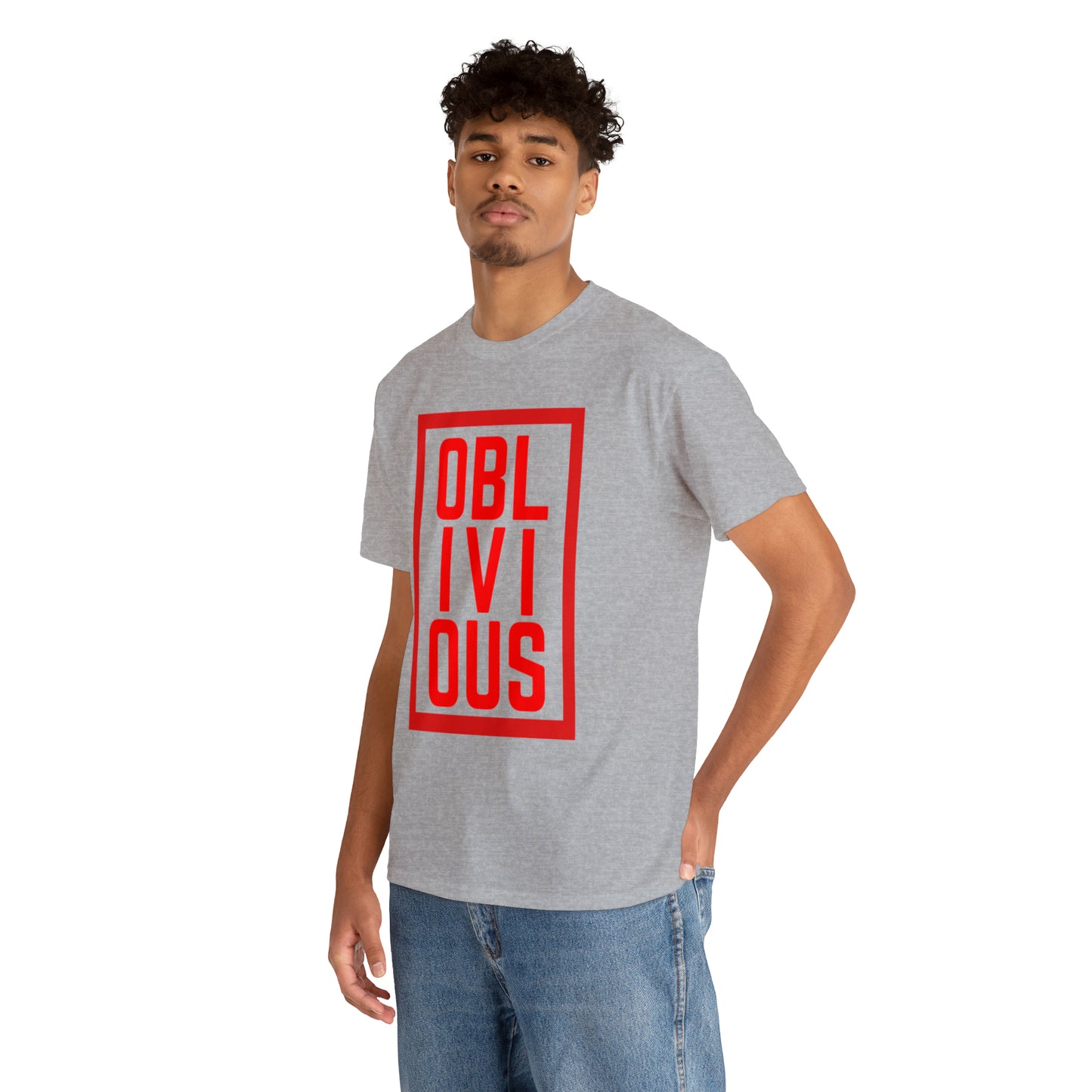 Oblivious Unisex Heavy Cotton Tee