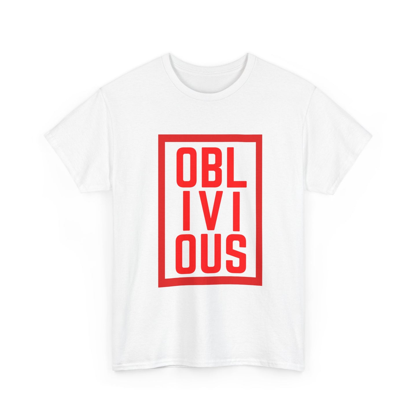Oblivious Unisex Heavy Cotton Tee