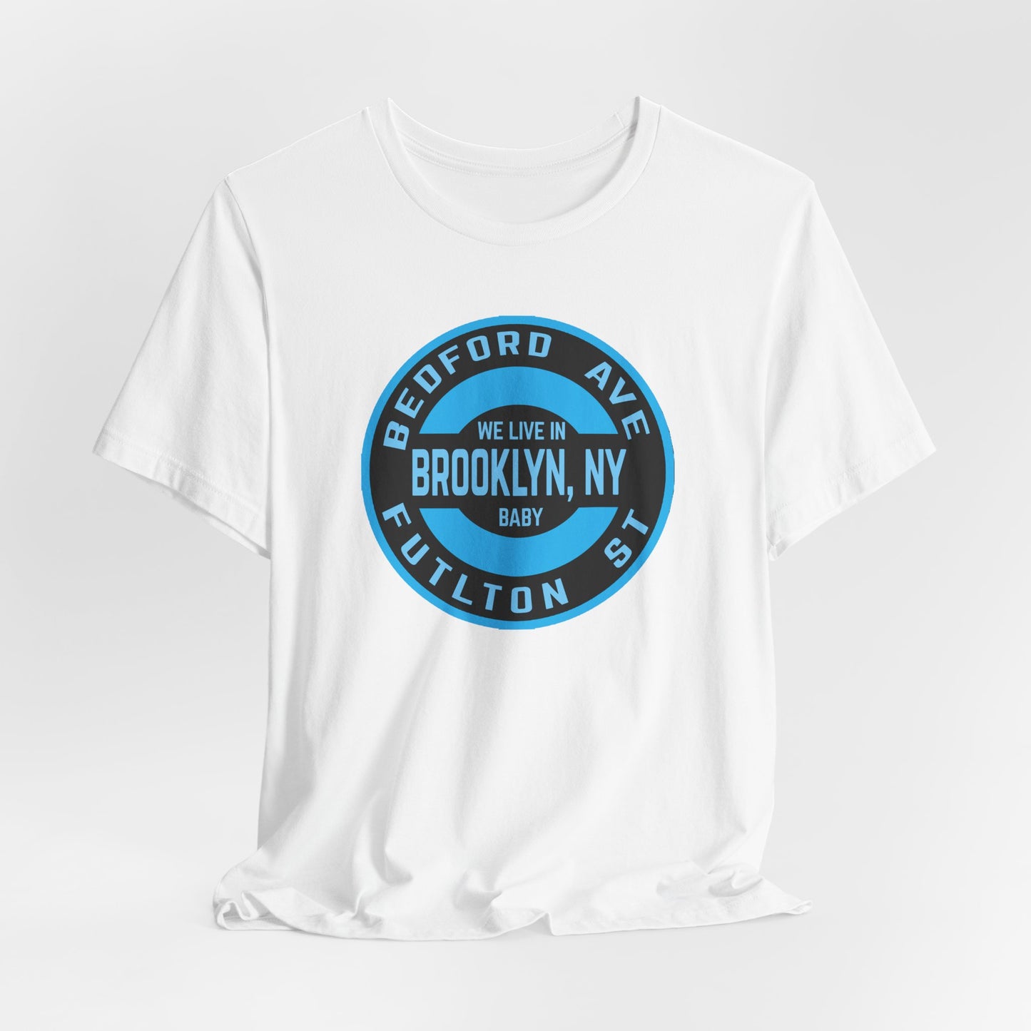 Brooklyn, NY - Blue - Unisex Jersey Short Sleeve Tee