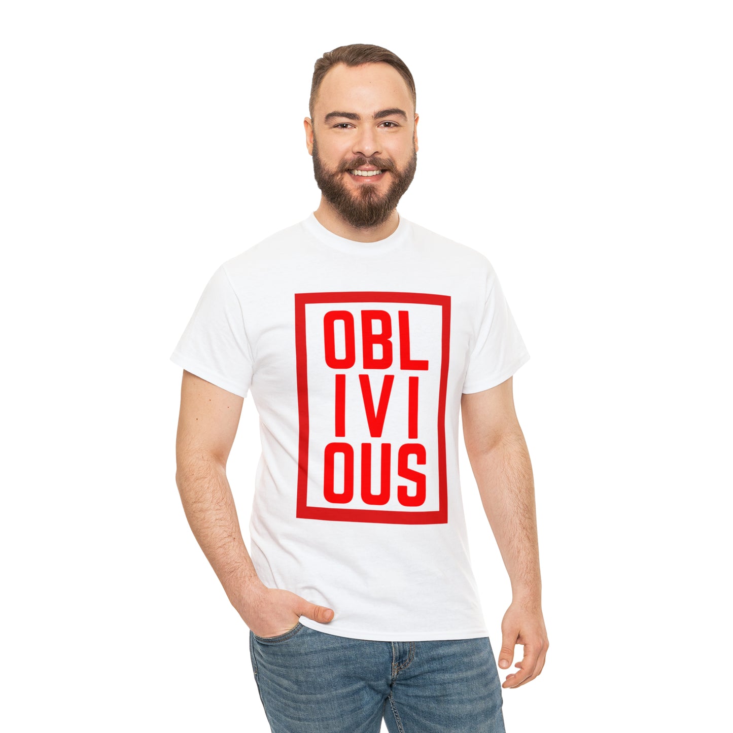 Oblivious Unisex Heavy Cotton Tee