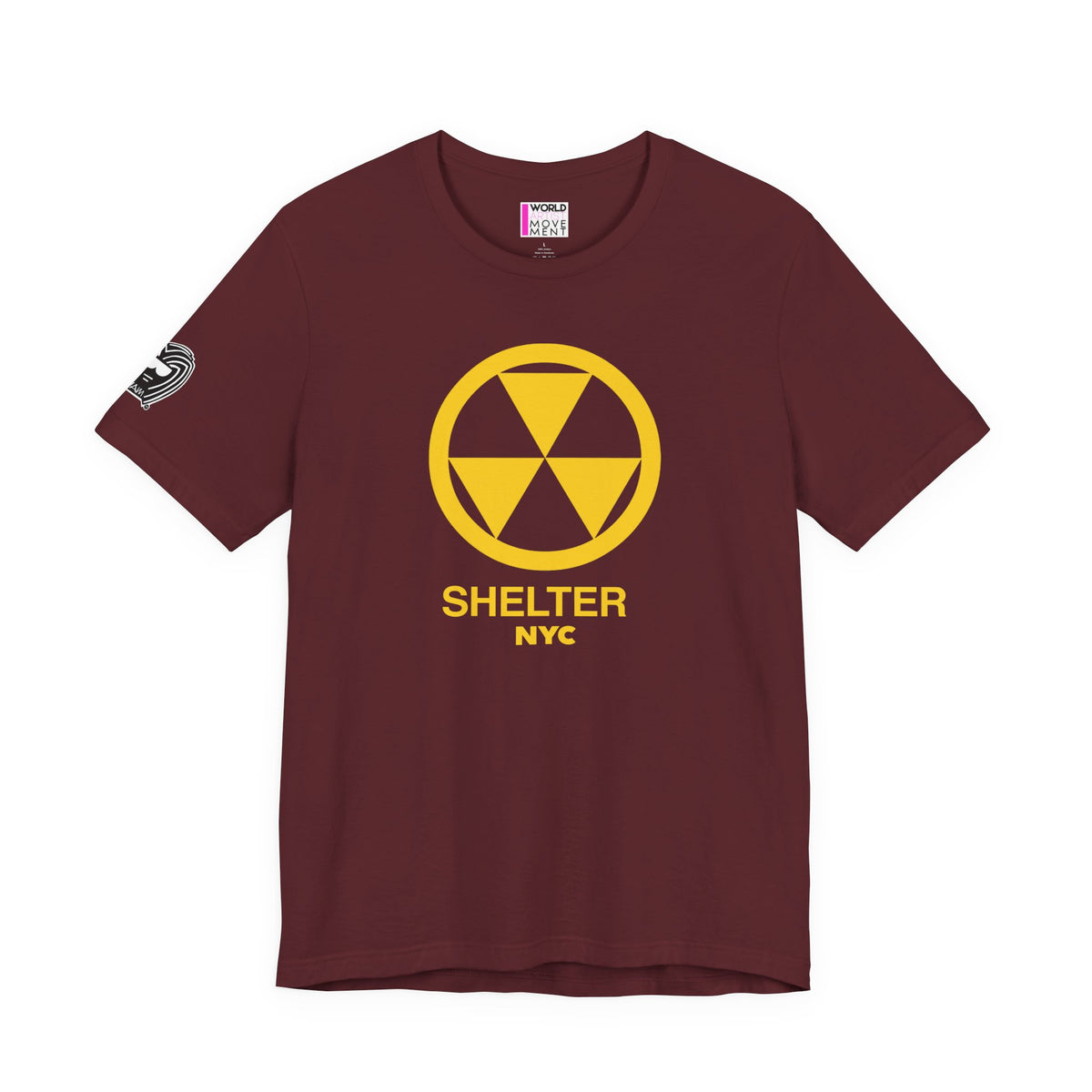 004-Shelter NYC Retro Civil Defense Tee - SILA