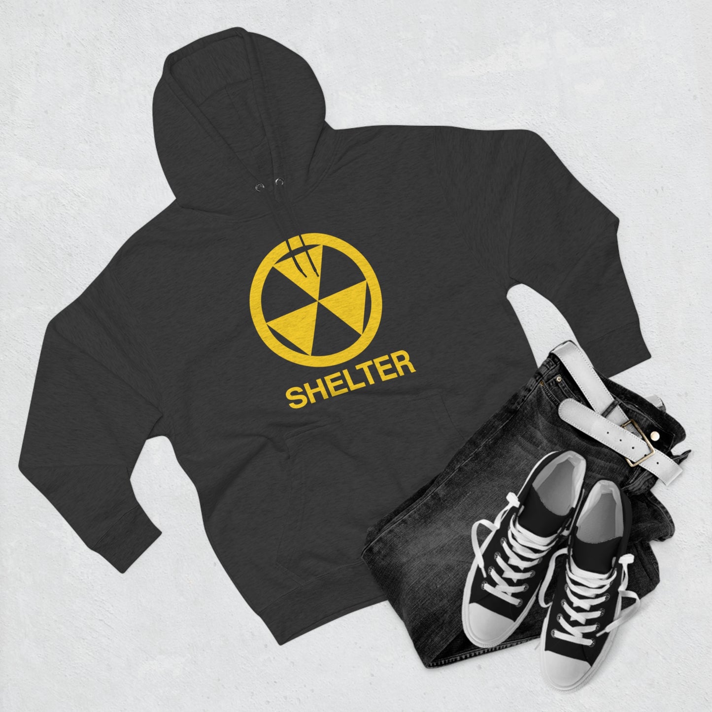 Club Shelter - Unisex Premium Pullover Hoodie