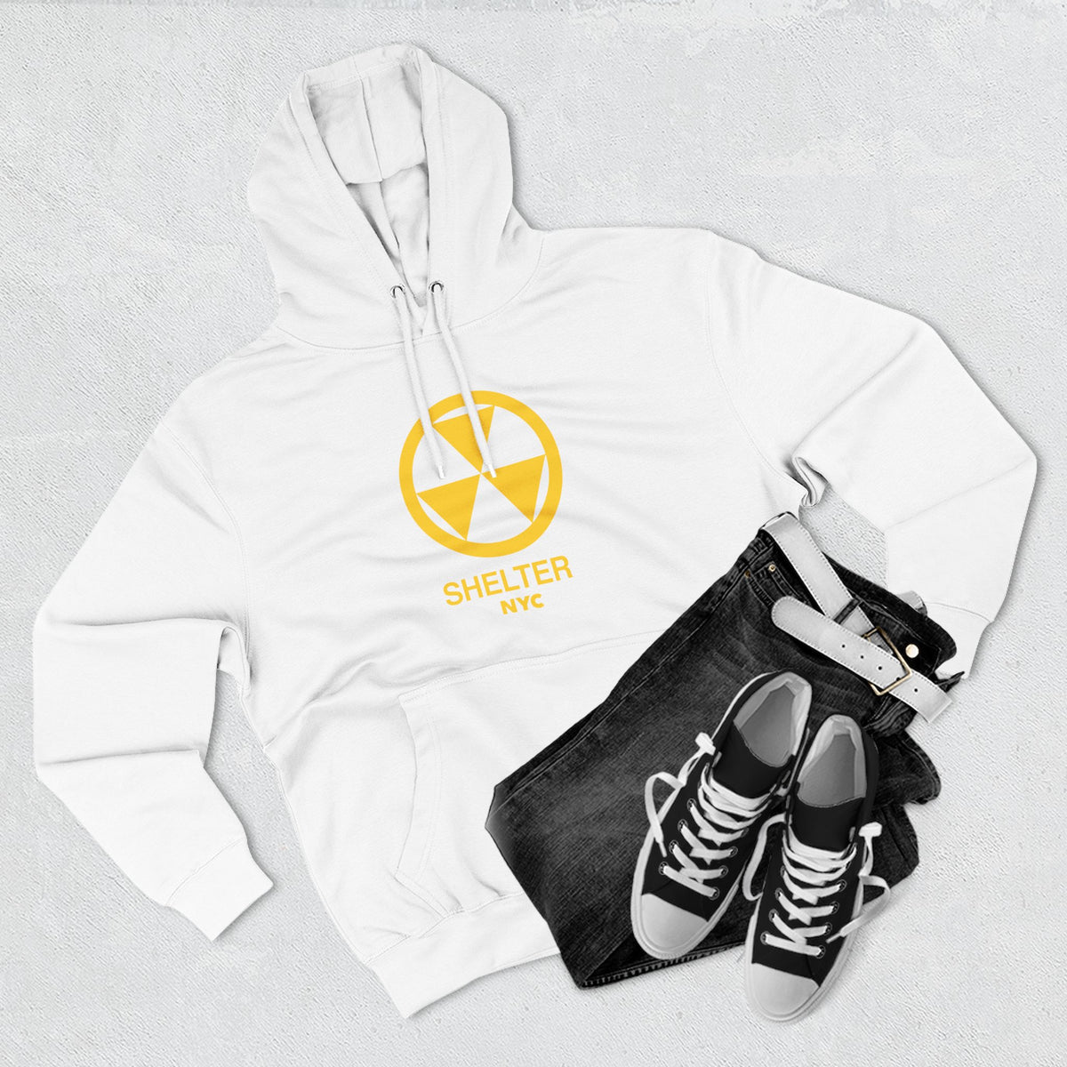 Club Shelter - Unisex Premium Pullover Hoodie