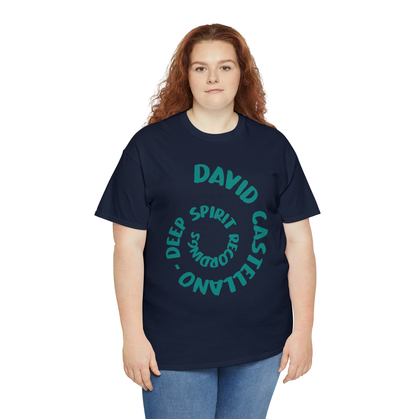 DEEP SPIRIT CIRCLE - Unisex Heavy Cotton Tee