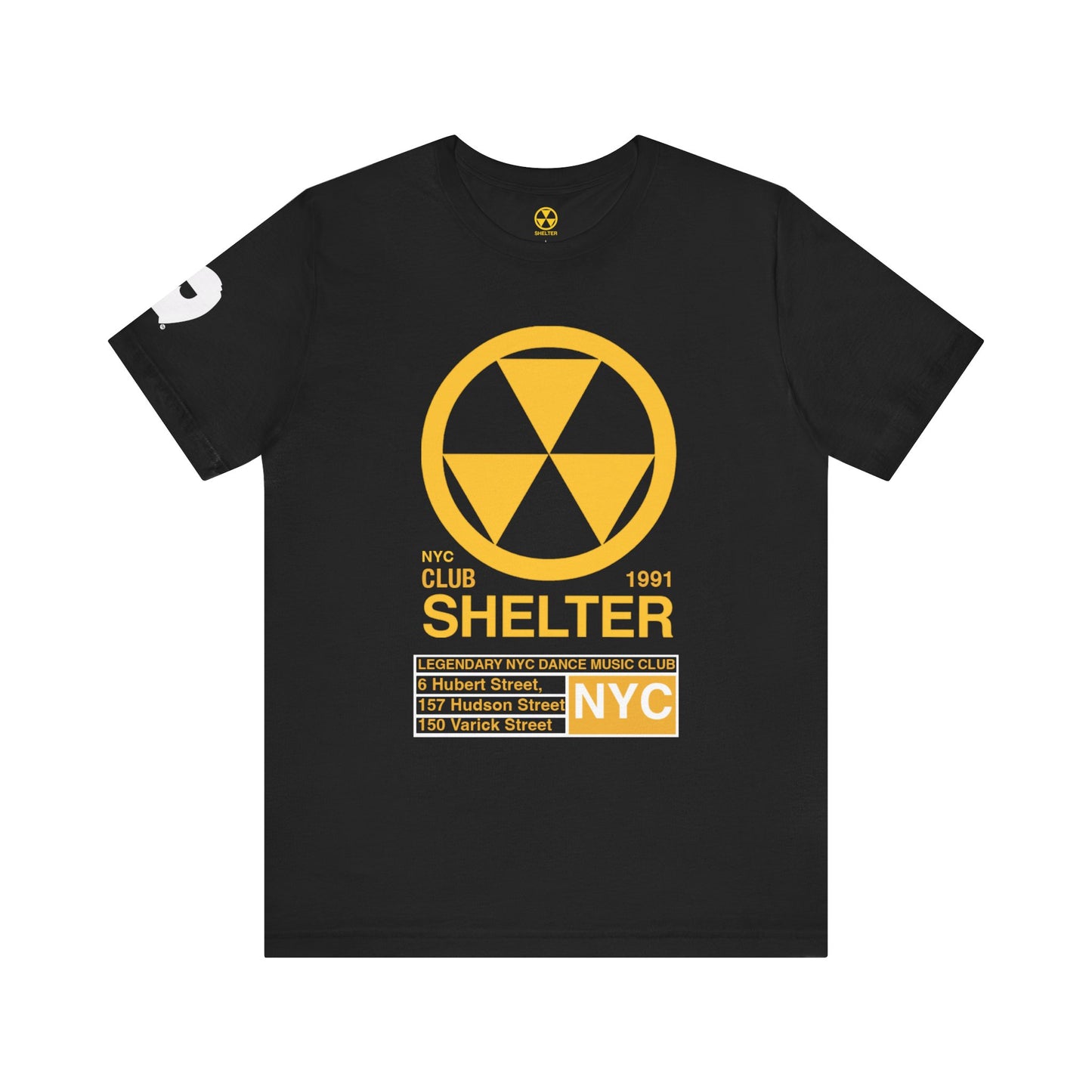 003 Club Shelter Unisex Short Sleeve Tee