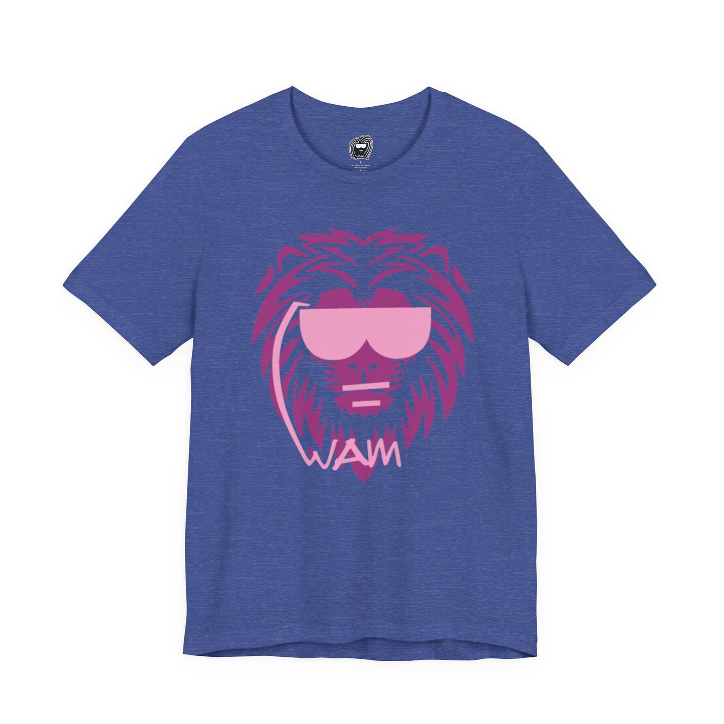 Beastmode Lion T‑Shirt — Pink on Pink