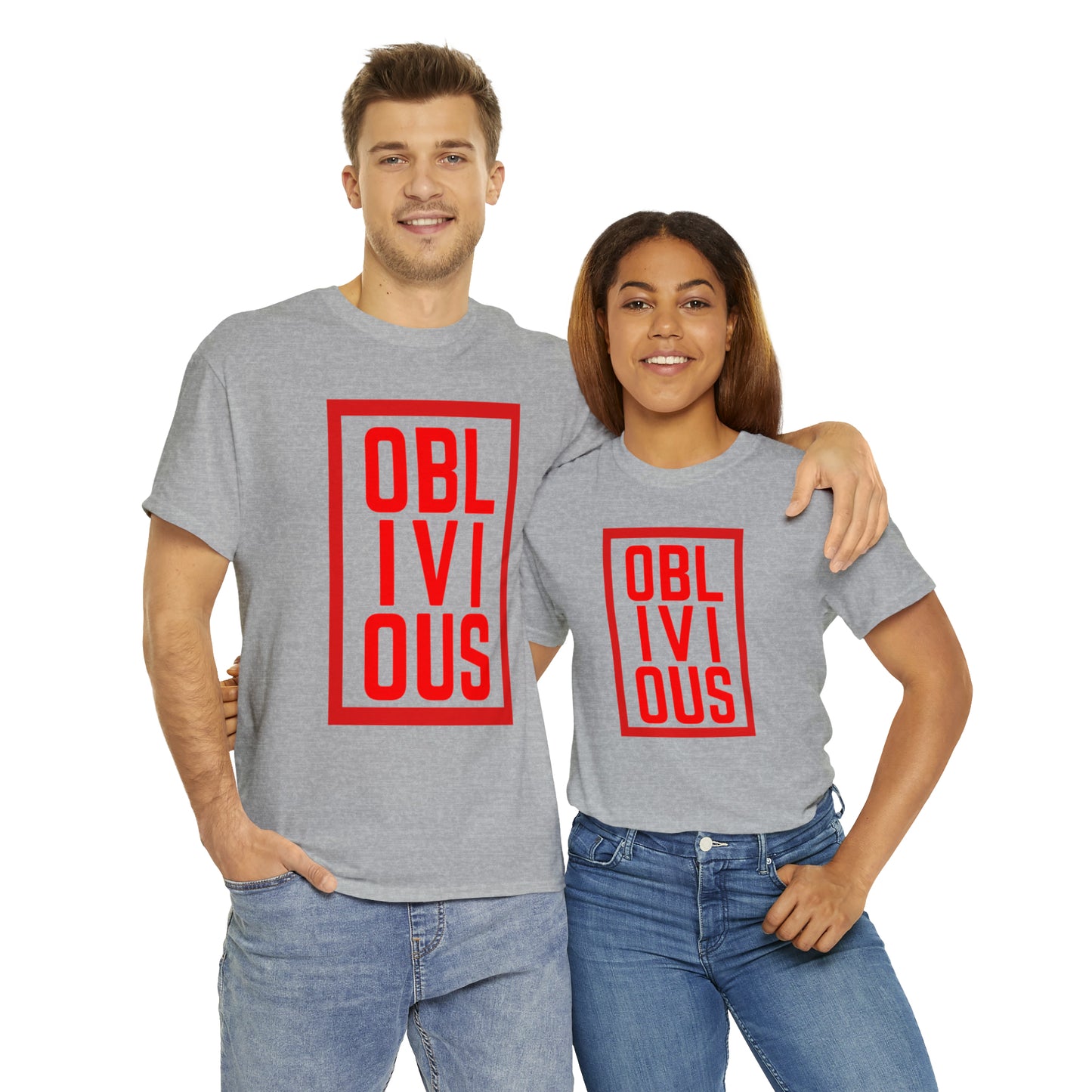 Oblivious Unisex Heavy Cotton Tee