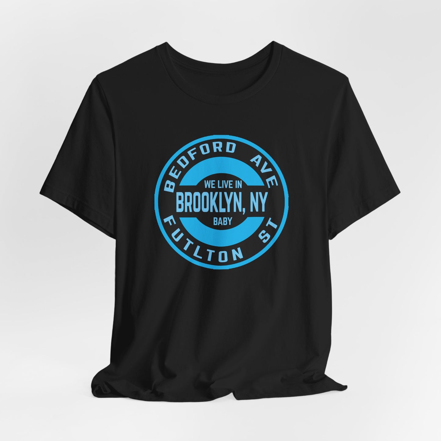 Brooklyn, NY - Blue - Unisex Jersey Short Sleeve Tee
