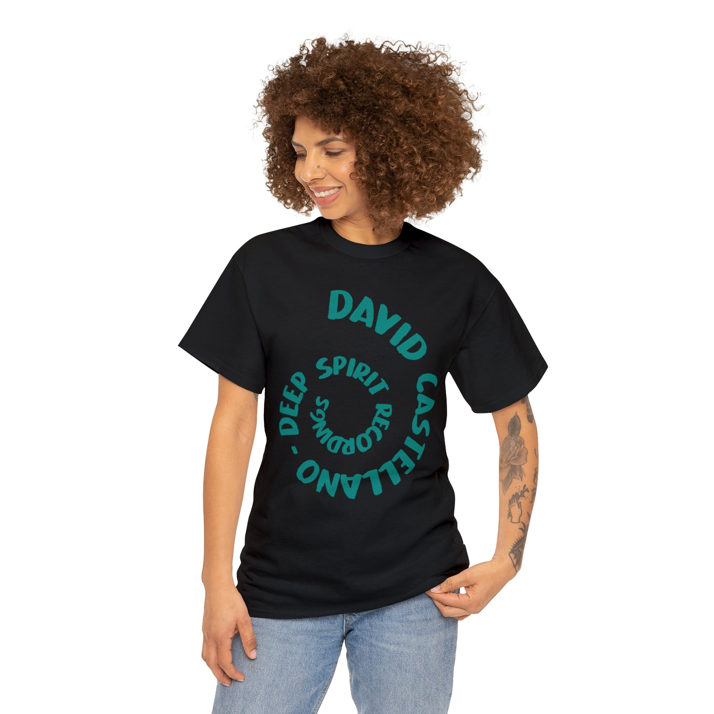 DEEP SPIRIT CIRCLE - Unisex Heavy Cotton Tee