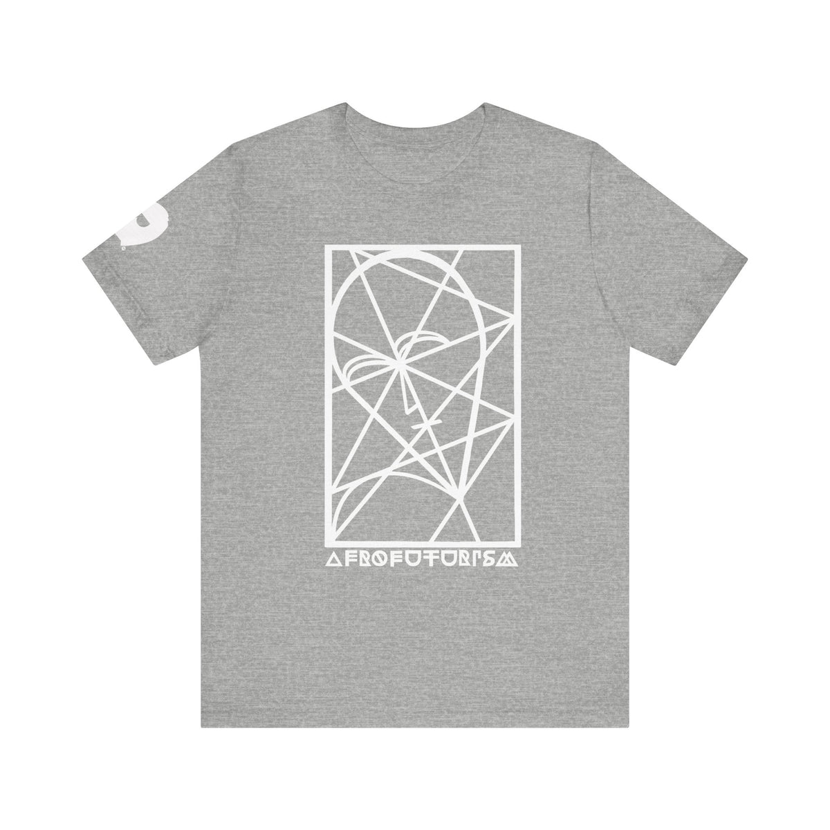 Afrofuturism - Line Art 05 - Unisex Short Sleeve Tee