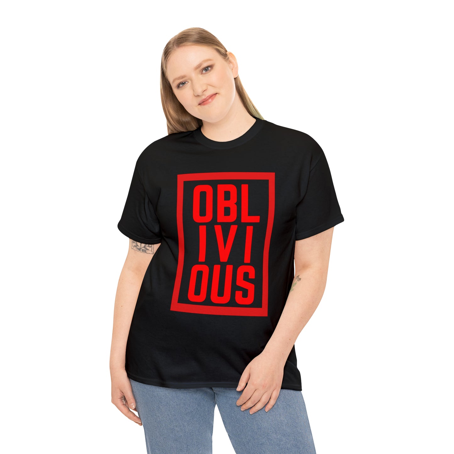 Oblivious Unisex Heavy Cotton Tee