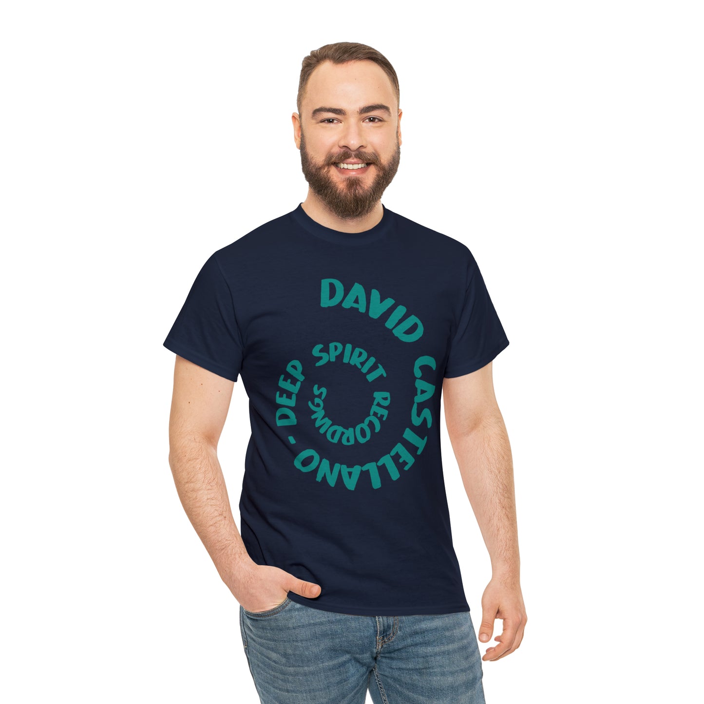 DEEP SPIRIT CIRCLE - Unisex Heavy Cotton Tee