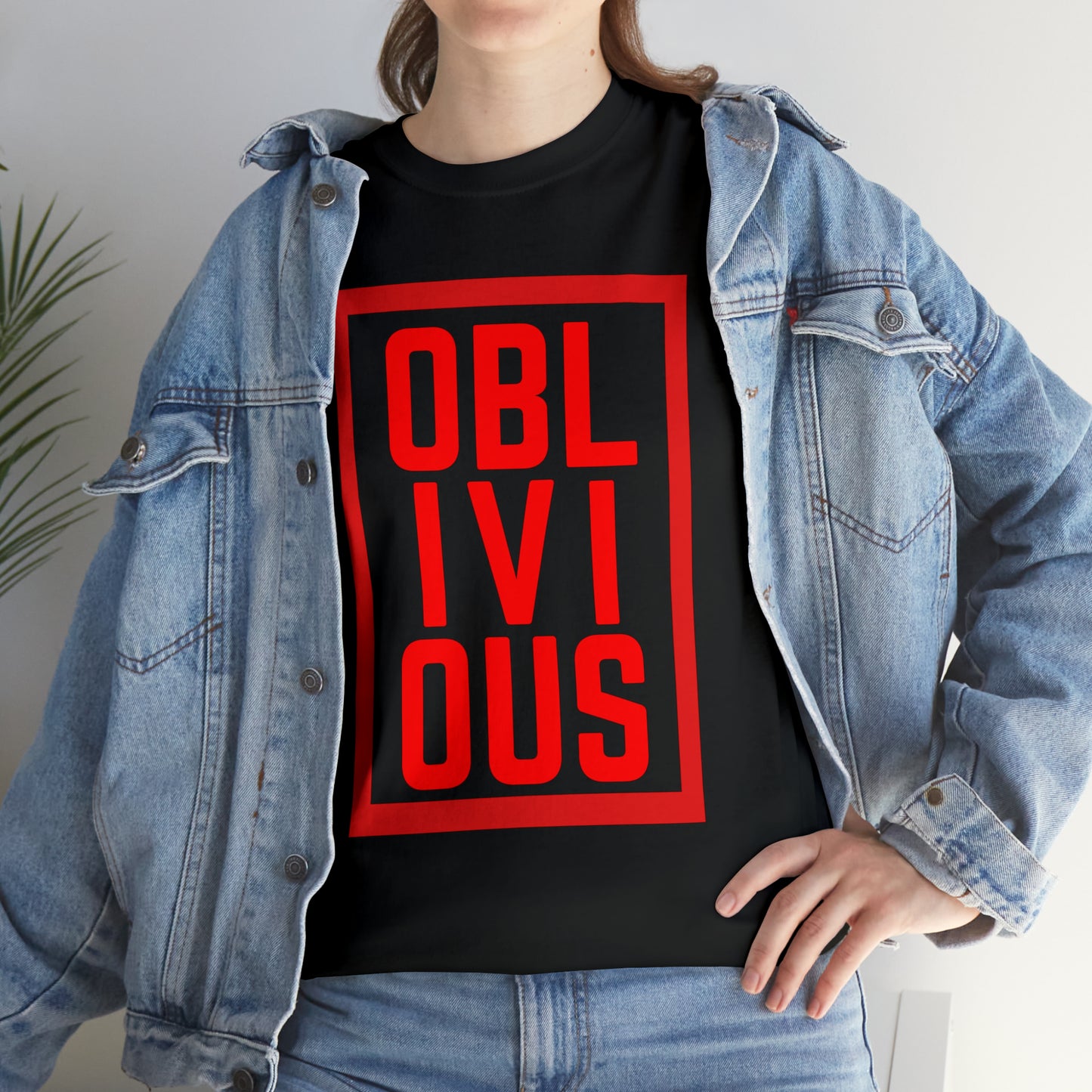 Oblivious Unisex Heavy Cotton Tee