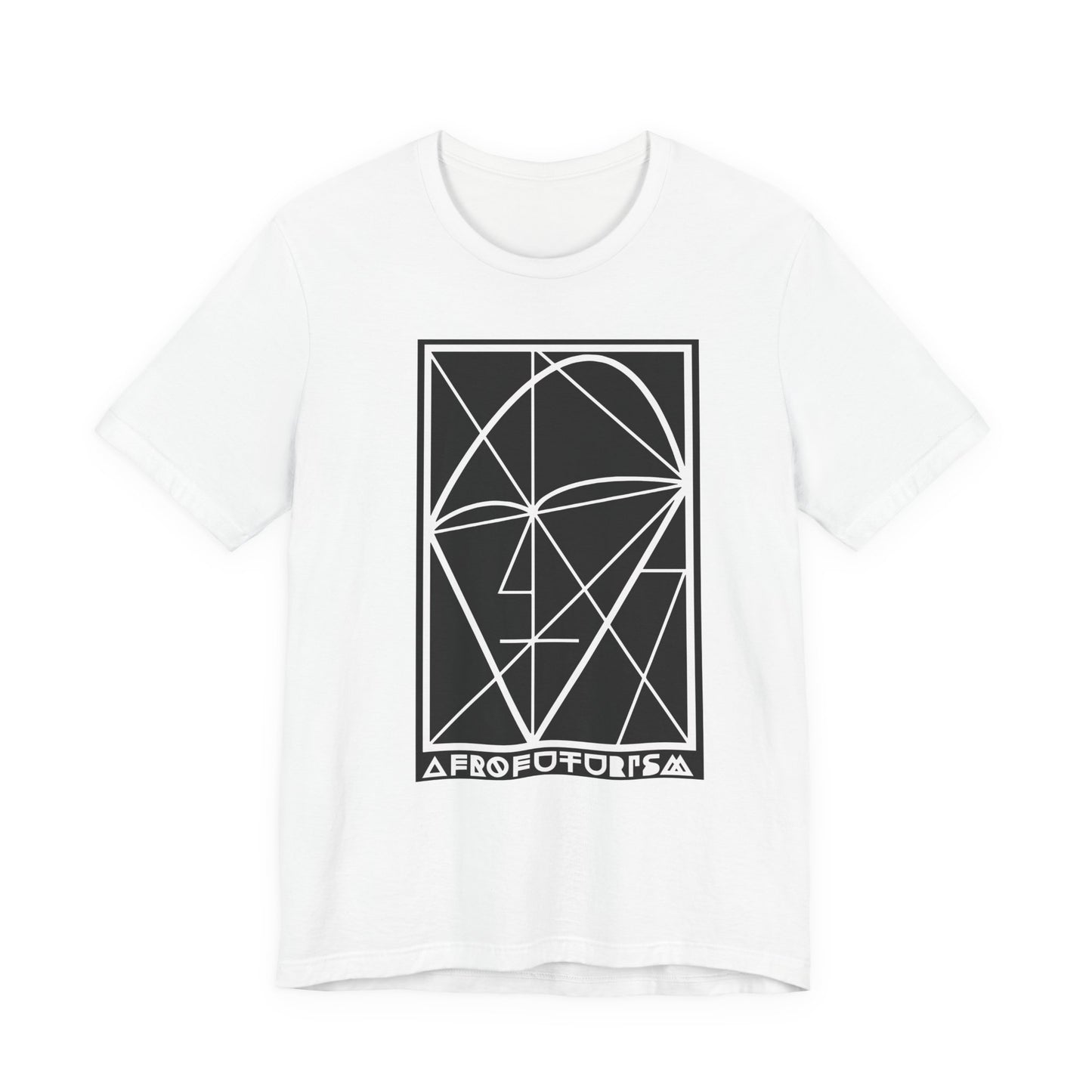 Afrofuturism Black Unisex Jersey Short Sleeve Tee