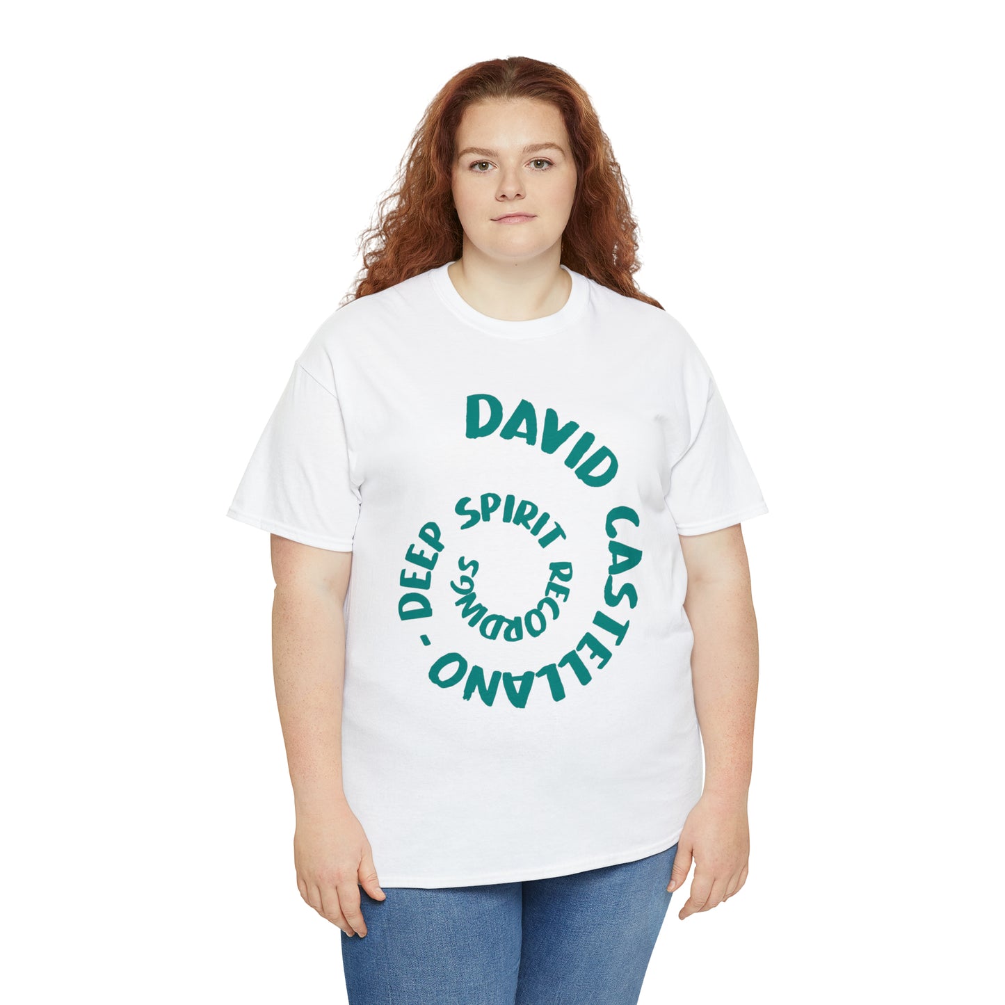 DEEP SPIRIT CIRCLE - Unisex Heavy Cotton Tee