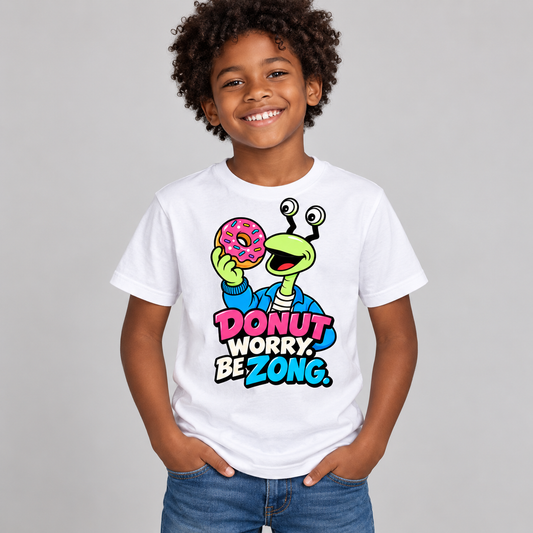 BING BONG ZONG - Donut Worry - Kids Tee