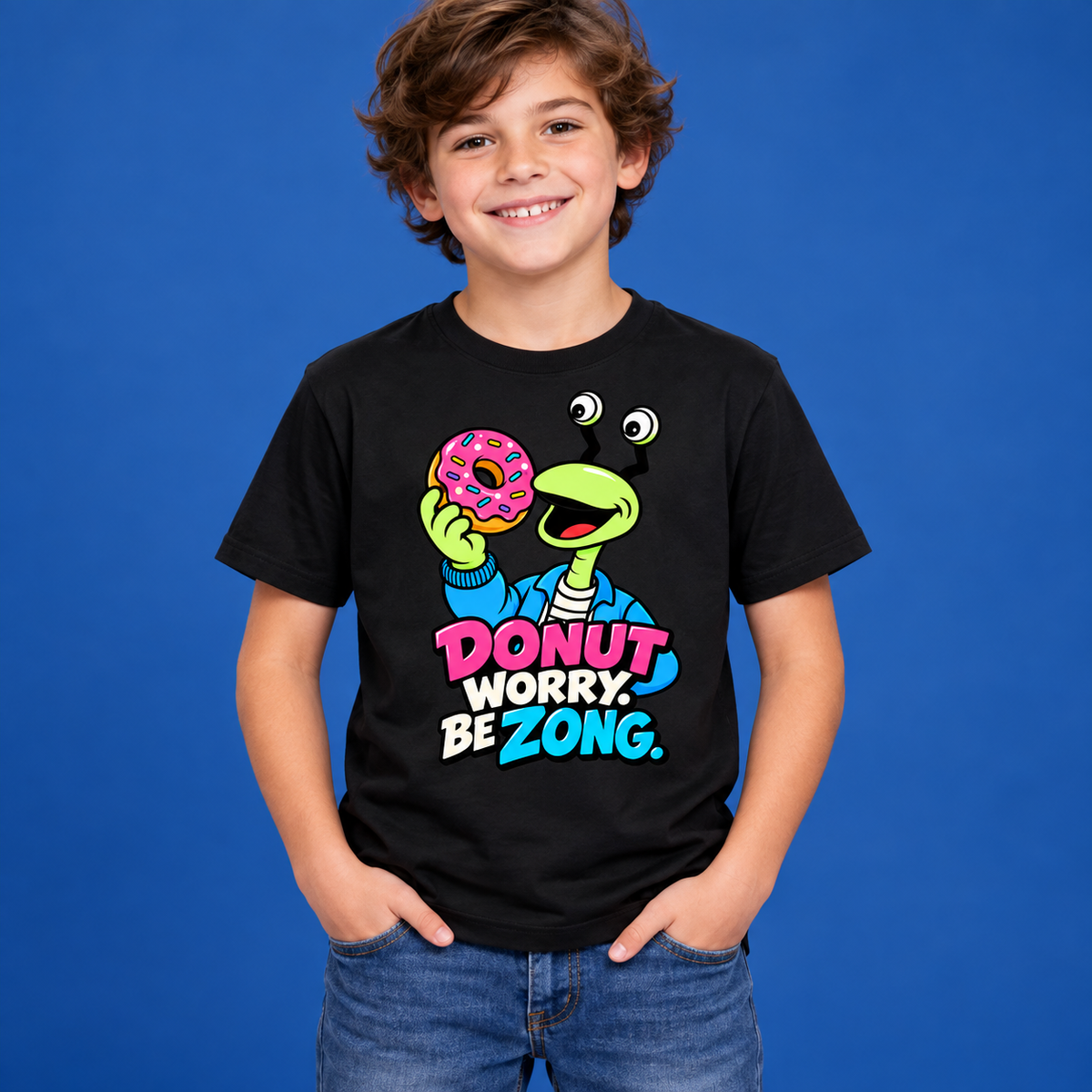 BING BONG ZONG - Donut Worry - Kids Tee