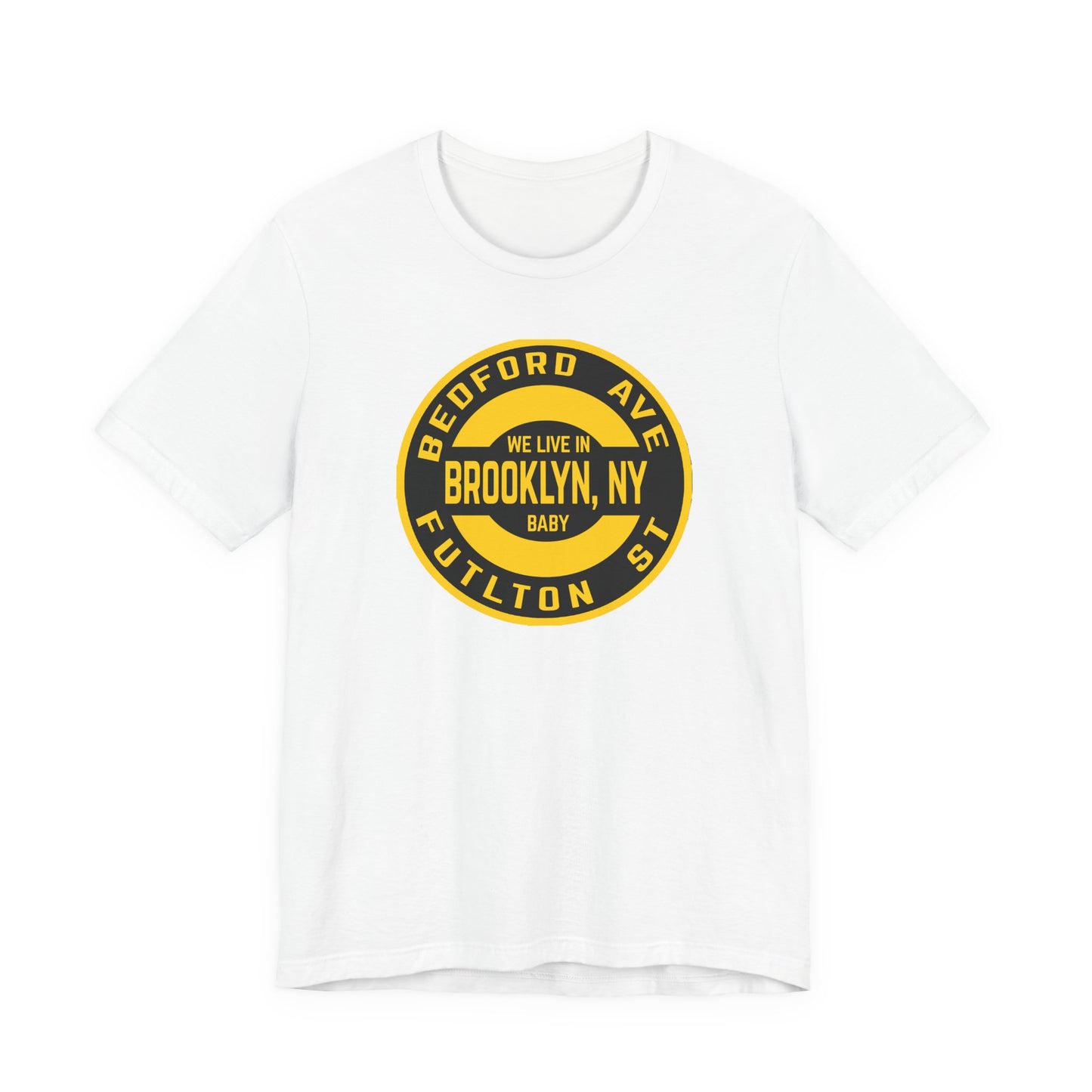 Brooklyn, NY - Yellow - Unisex Jersey Short Sleeve Tee