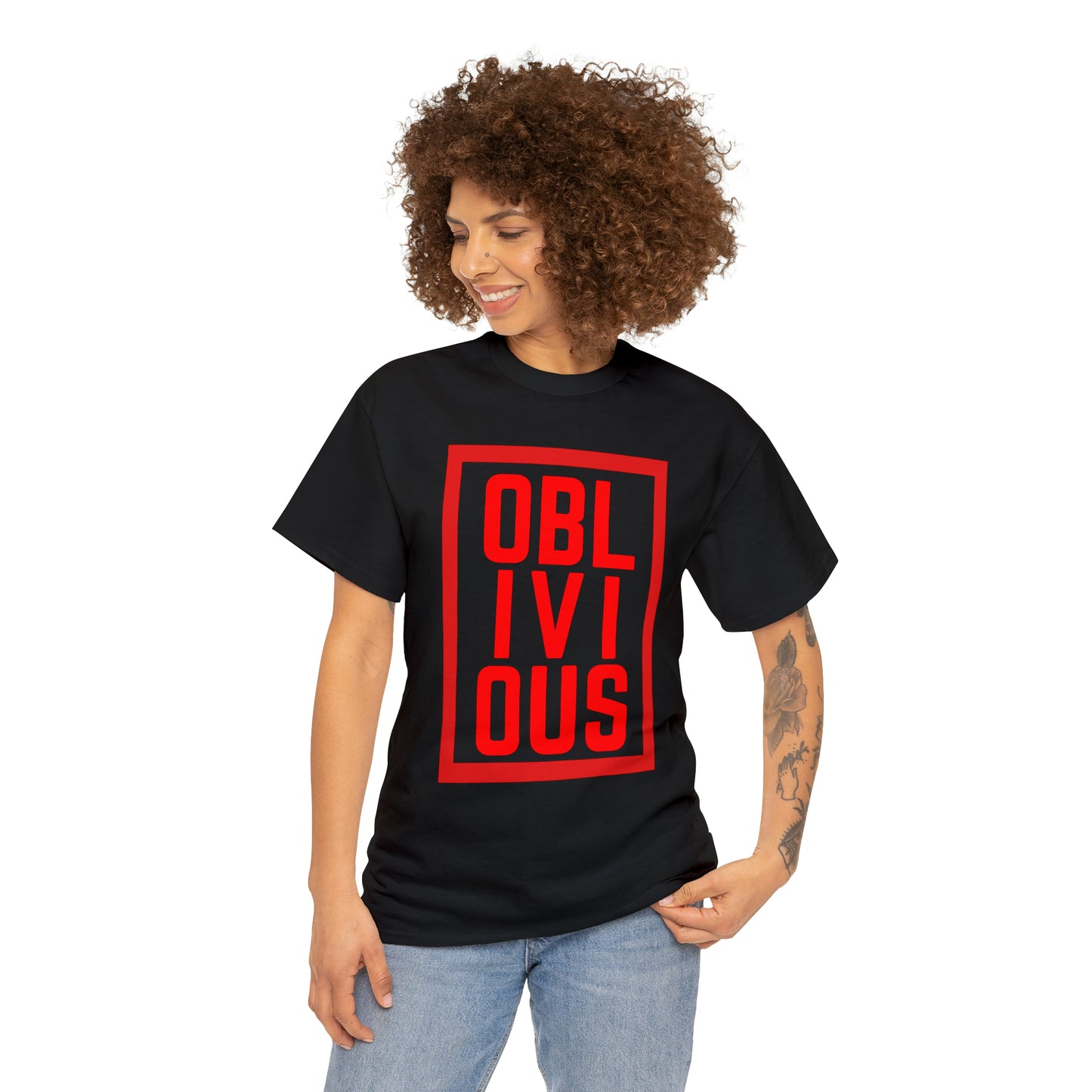 Oblivious Unisex Heavy Cotton Tee