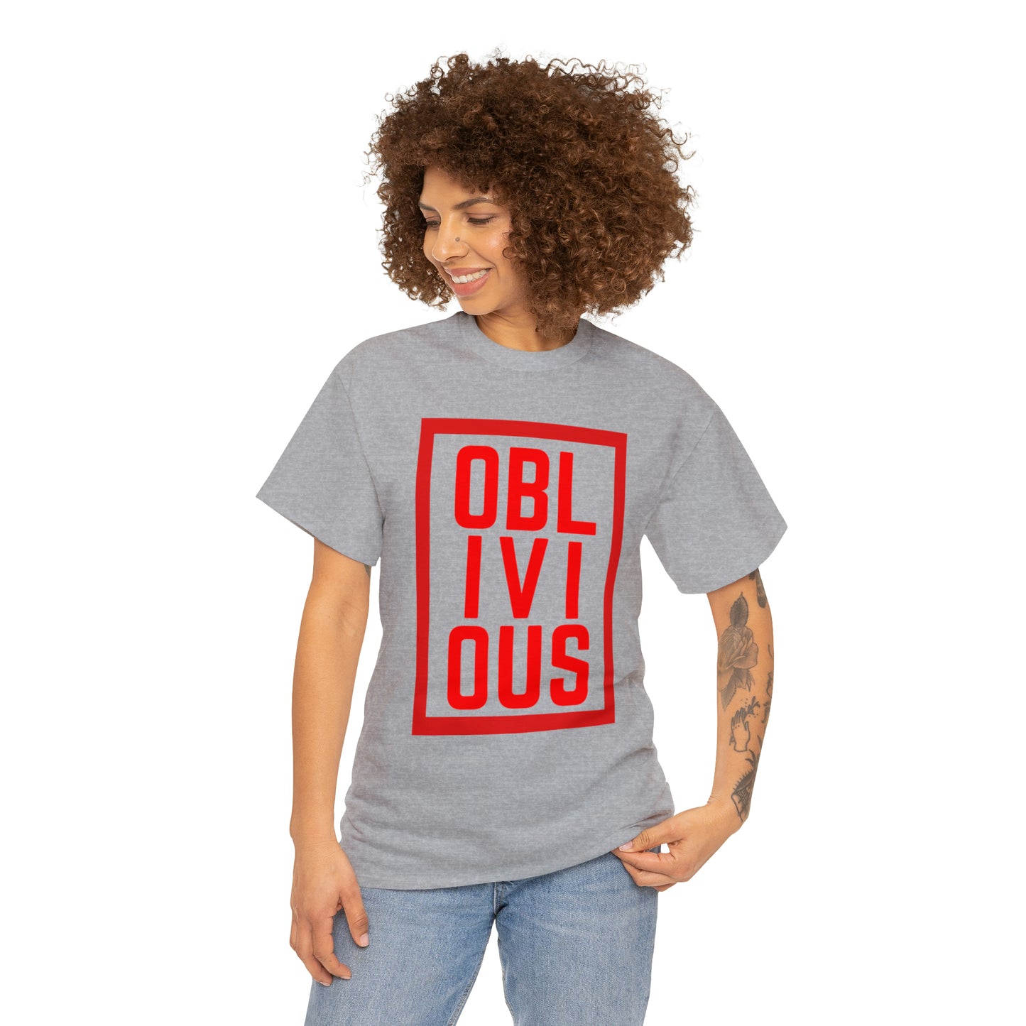 Oblivious Unisex Heavy Cotton Tee