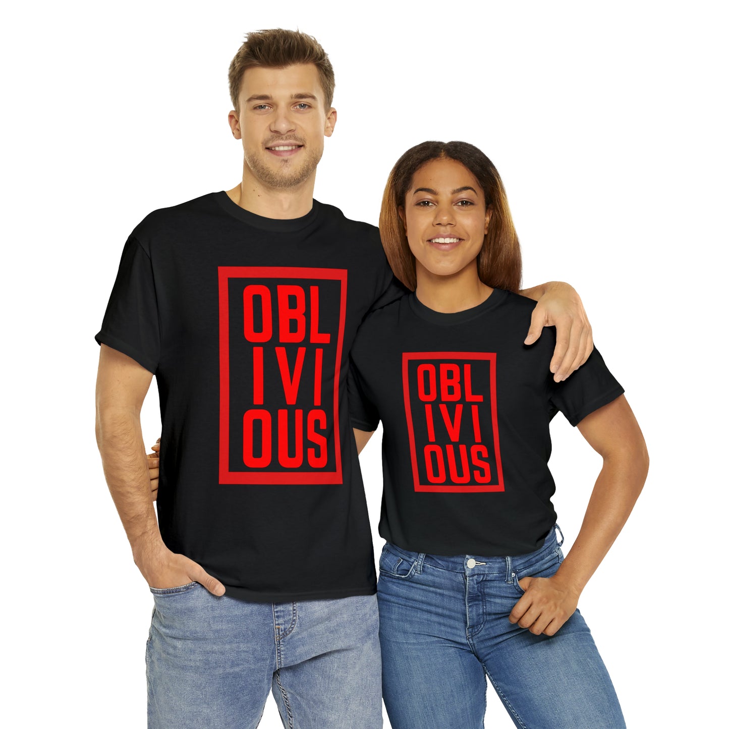 Oblivious Unisex Heavy Cotton Tee