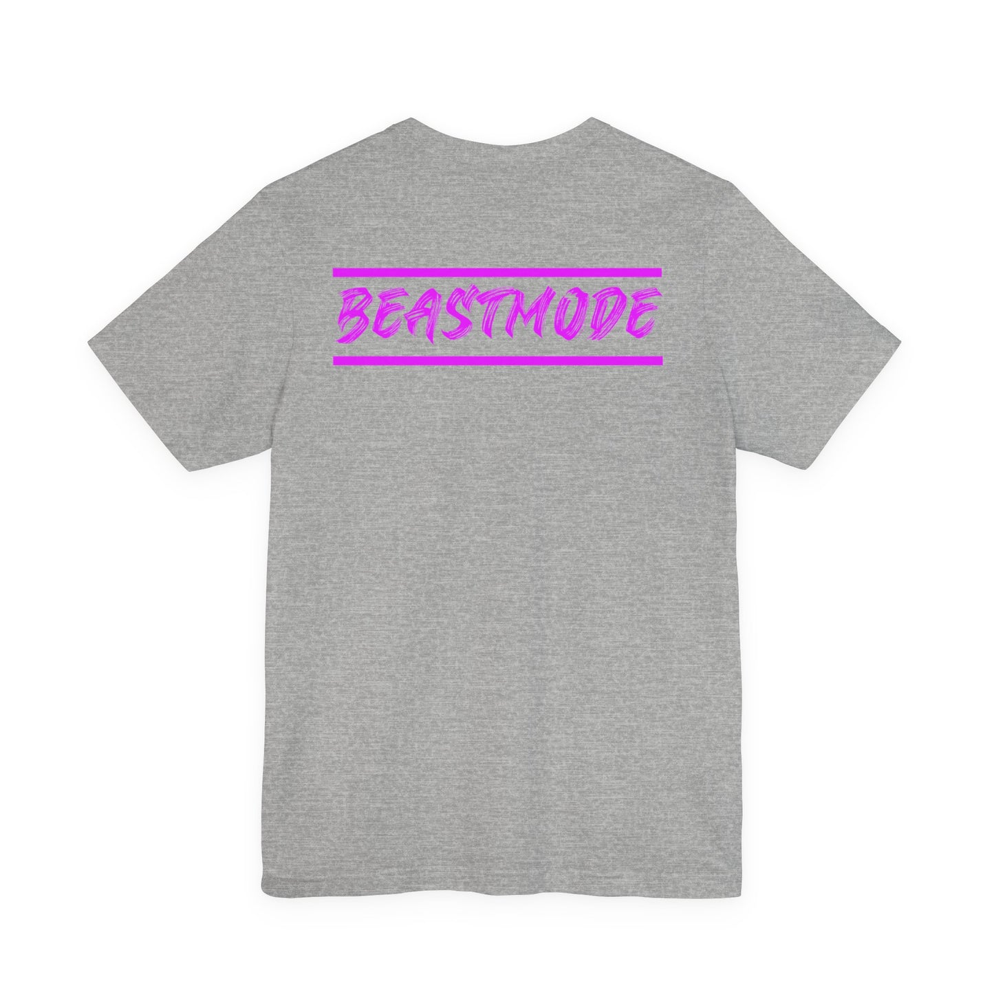 Beastmode - Lion - Purple - Unisex Jersey Short Sleeve Tee