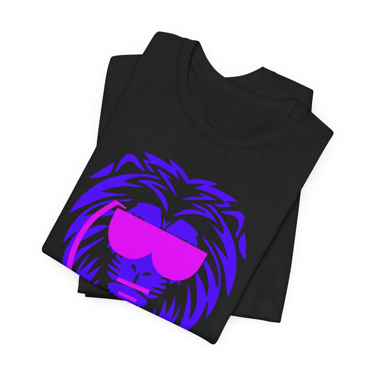 Beastmode - Lion - Purple - Unisex Jersey Short Sleeve Tee