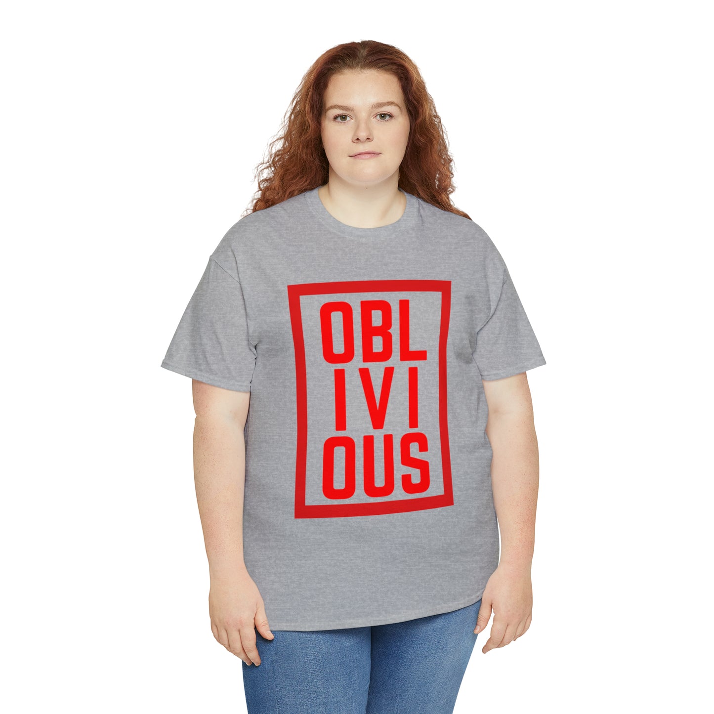 Oblivious Unisex Heavy Cotton Tee