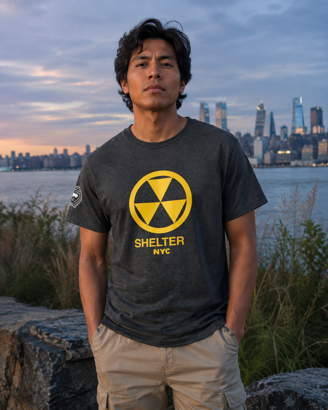 004-Shelter NYC Retro Civil Defense Tee - SILA
