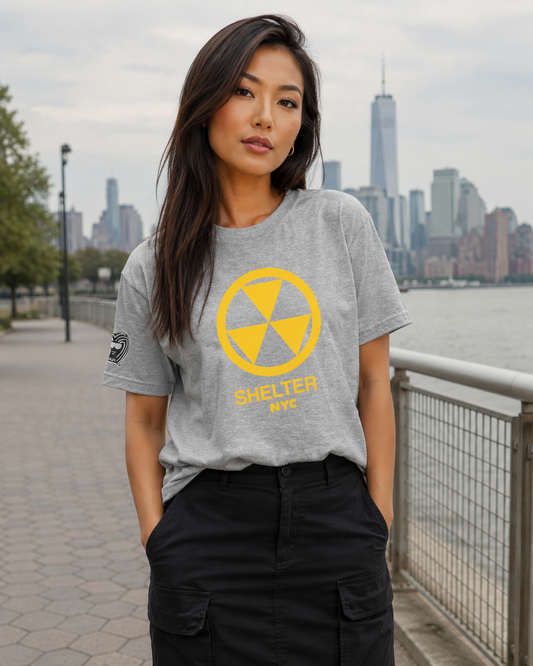 004-Shelter NYC Retro Civil Defense Tee - SILA