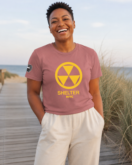 004-Shelter NYC Retro Civil Defense Tee - SILA