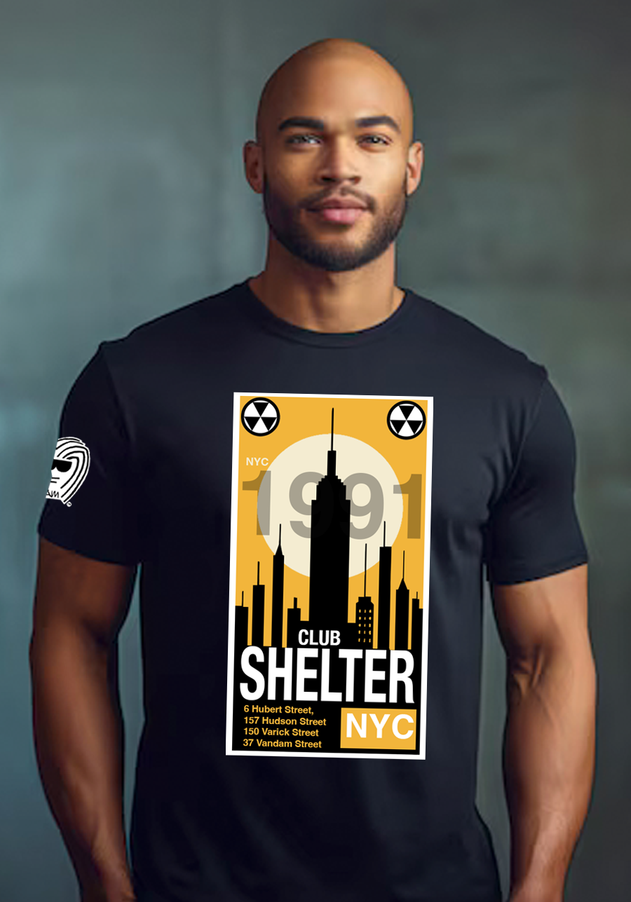 000- Club Shelter Unisex Short Sleeve Tee