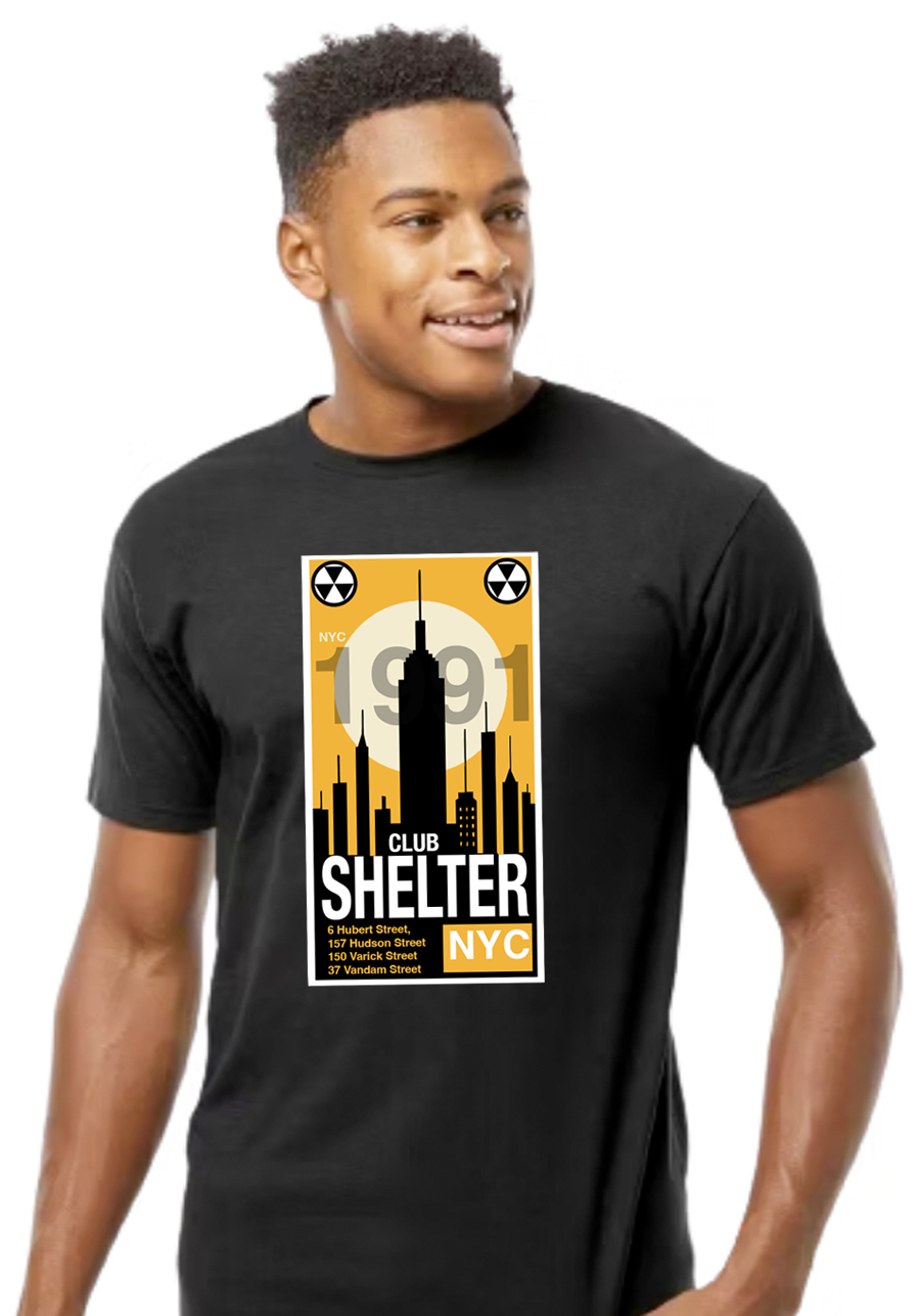 000- Club Shelter Unisex Short Sleeve Tee