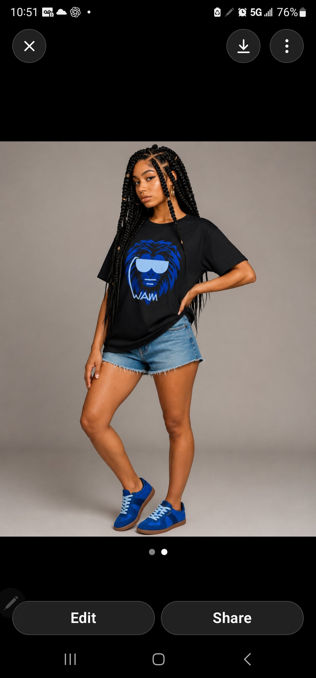 - Beastmode - WAM Lion Tee — Cool, Clean, Confident.