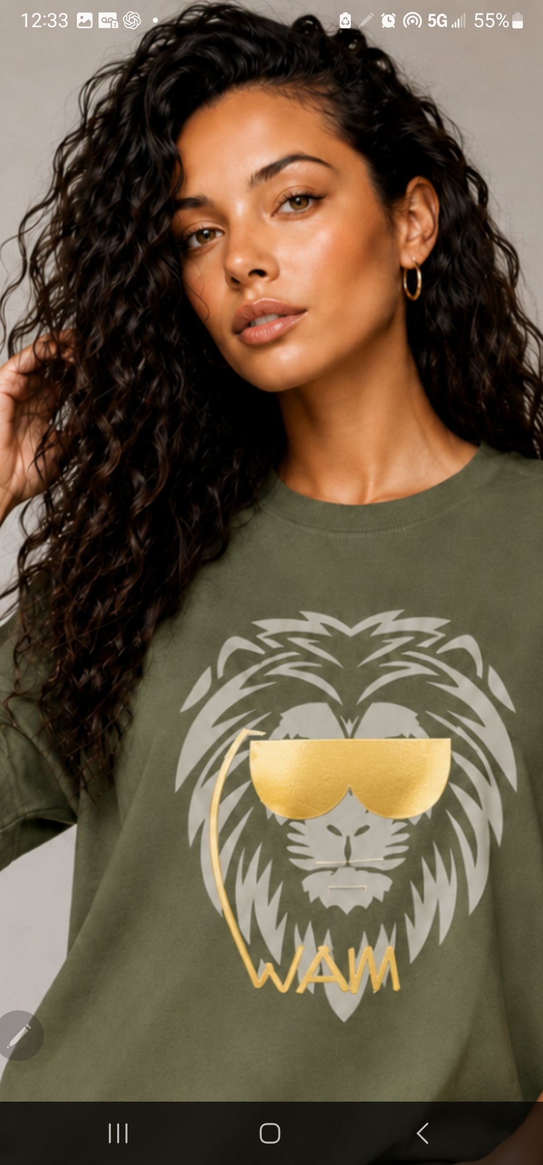 - BEASTMODE - WAM T-Shirt — White & Gold