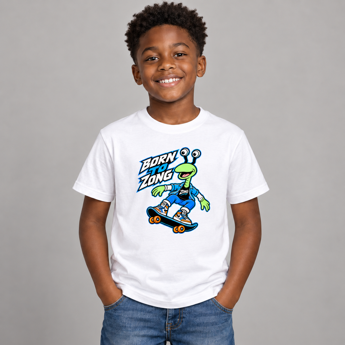 BING BONG ZONG - Born to Zong Skateboard Shirt