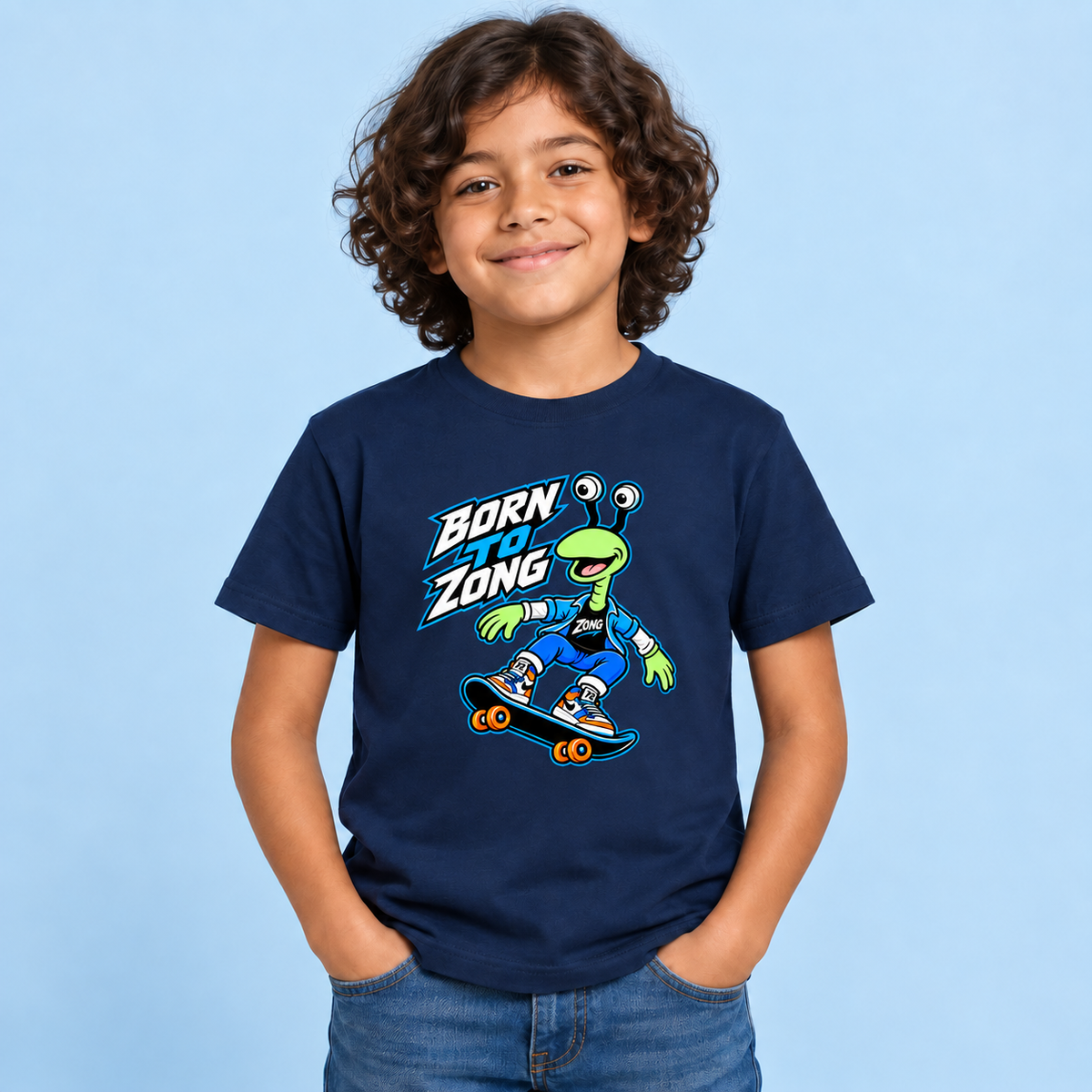 BING BONG ZONG - Born to Zong Skateboard Shirt