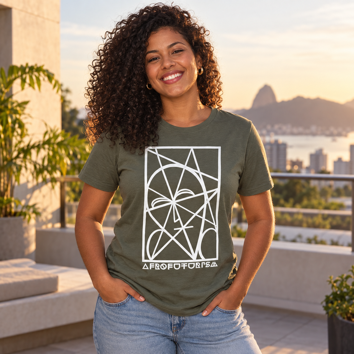 Afrofuturism - 06 - Unisex Short Sleeve Tee