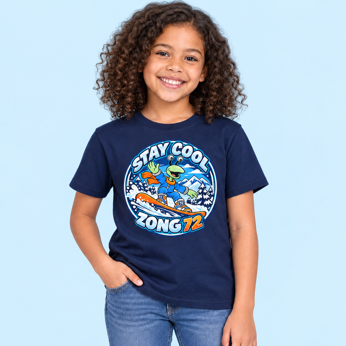 BING BONG T-SHIRTS - "Stay Cool" Snowboard T-Shirt