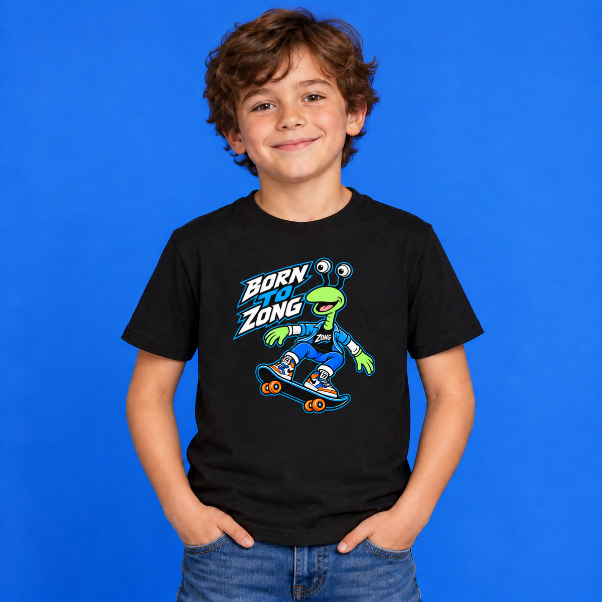 BING BONG ZONG - Born to Zong Skateboard Shirt