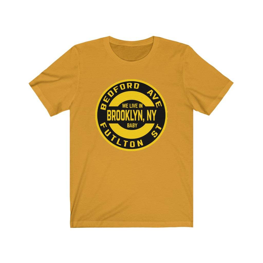 Brooklyn, NY - Yellow - Unisex Jersey Short Sleeve Tee