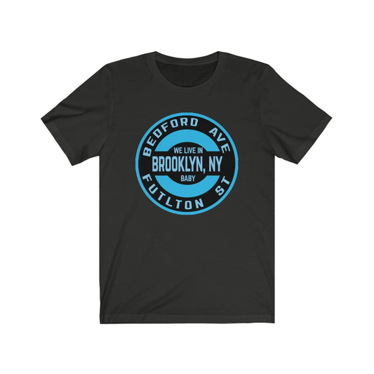 Brooklyn, NY - Blue - Unisex Jersey Short Sleeve Tee