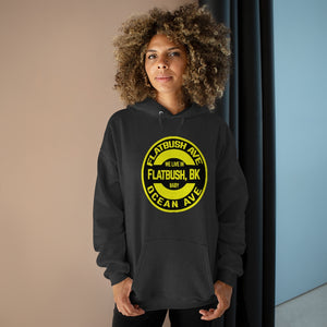 Flatbush, BK - Unisex EcoSmart® Pullover Hoodie Sweatshirt