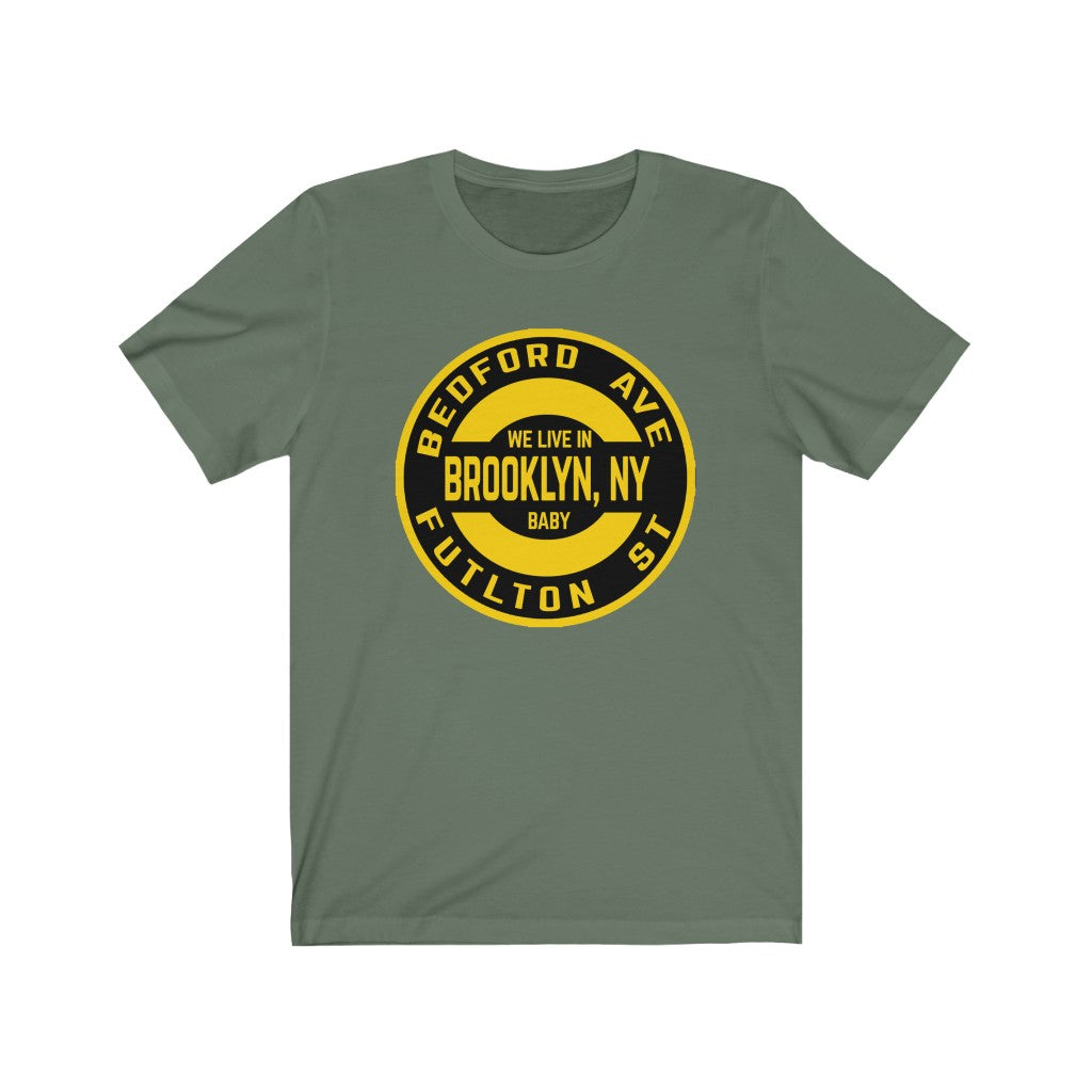 Brooklyn, NY - Yellow - Unisex Jersey Short Sleeve Tee