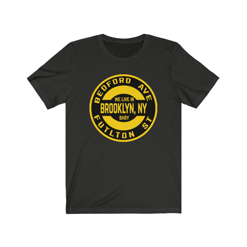 Brooklyn, NY - Yellow - Unisex Jersey Short Sleeve Tee