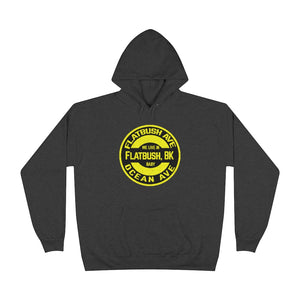 Flatbush, BK - Unisex EcoSmart® Pullover Hoodie Sweatshirt