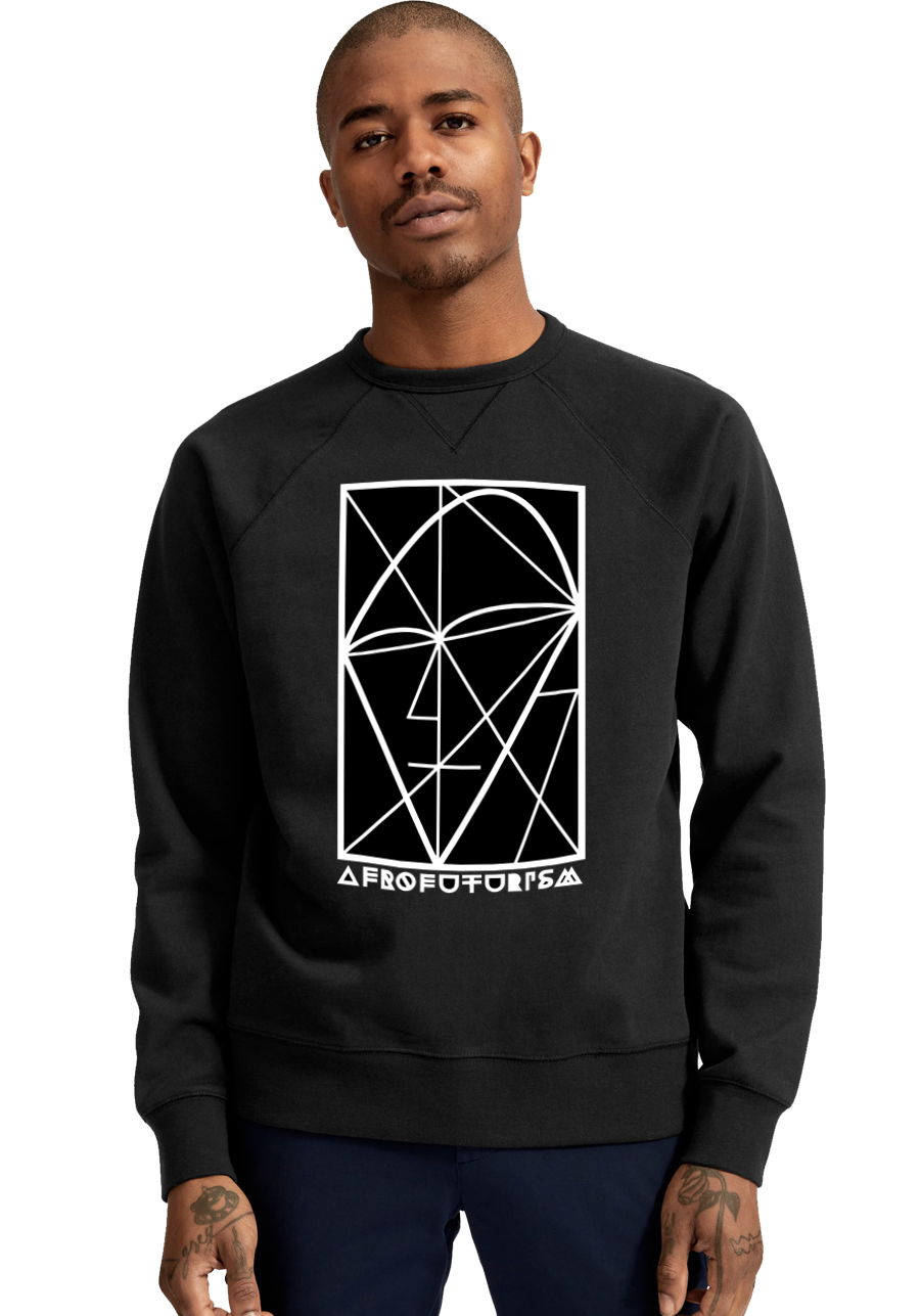 Afrofuturism -01 Unisex EcoSmart® Crewneck Sweatshirt
